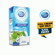 Dutch Lady Pure Farm Full Cream UHT Milk 1L