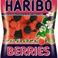 HARIBO Gummies Berries 80gm Pack (24 Units Per Carton)
