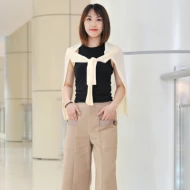 MTM Ladies Cardigen Shawl(88-3453)-Apricot(F)