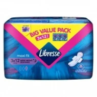 [PRE ORDER ONLY ETA 12-14 Working Days] Libresse MaxiNightW 32cm(3x12s)x8
