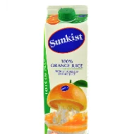 Sunkist (Premium) NFC ORANGE W O PULP (1 litre)