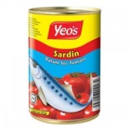 [PRE ORDER ONLY ETA 12-14 Working Days] YEOS SARDINE IN TOMATO SAUCE 425G x 24 (24 Units Per Carton)