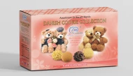 Mas Bear Danish Cookies 2 in 1 Box (Pink Box) (6 Units Per Carton)