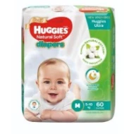 [PRE ORDER ONLY ETA 12-14 Working Days] HUGGIES NAT SOFT SJP M60S