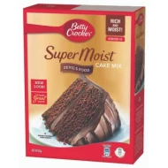 BETTY CROCKER Super Moist Cake Mix - Devil's food  430gm (12 Boxes per Carton) Imported from United States