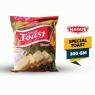 HAQUE SPECIAL TOAST   BISKUT ROTI KERING - 300 GM