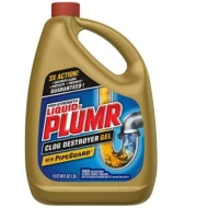 [PRE ORDER ONLY ETA 12-14 Working Days] LIQUID PLUMR PRO-STRENGTH CLOG DESTROYER + PIPEGUARD 9 32FO