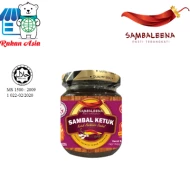 Sambaleena Sambal Ketuk Anchovious Sambal (150gram)