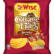WISE Cottage FriesBBQ 60gm Pack (36 units perCarton) (36 Units Per Carton)