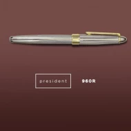 PRESIDENT - Metal Roller Pen (250 Units Per Carton)