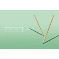Eco Natural Wood HB Pencil  (5000 Units Per Carton)