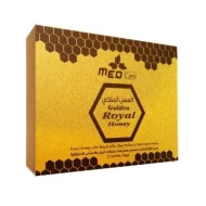 Med Care Golden Royal Honey VIP 10g X 24 Sachets, Wooden Box (50 Units Per Carton)