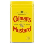 COLMAN'S MUSTARD Powdered Mustard 57gm Bottle (24 Units Per Carton)